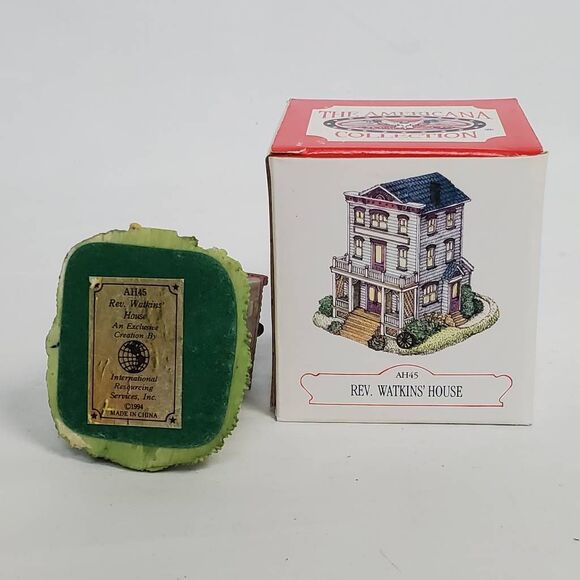 Liberty Falls Rev. Watkins’ House AH45 Figurine w/ Box - Picture 3 of 3